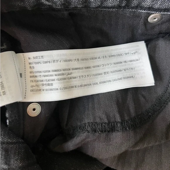 Abercrombie & Fitch The 90s Slim Straight Ultra High Rise Jeans Women’s … - Picture 6 of 6